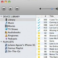 Воспроизведение музыки в Mac OS